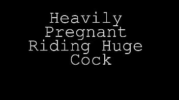 Preview 1 of Pagadian Sec X Scandal - Heavily Pregnant Slut Rides Big Cock