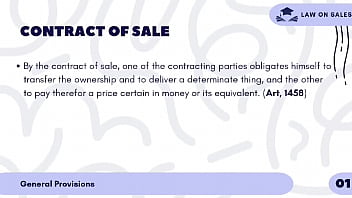 Preview 1 of Retro Mature Lade - Law on Sales (General Provisions)