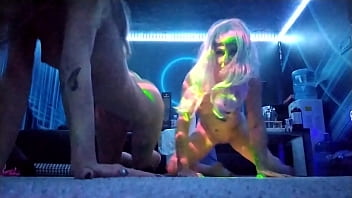 Preview 2 of Wwwindian Dot Com - Tasia and Pamela Morrison Nude Techno Dancing Humping