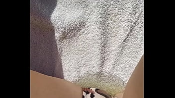 Preview 2 of East Indian Bhabhi Sex - Melting in the sun ??#piss #pee #wetspot #pissing #peeing #wetpantiesMyDirtyFetish