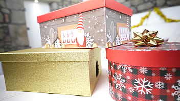 Preview 1 of Sxe Vido Sene Line - Lady Blue - Rock Christmas!! - Dry Version