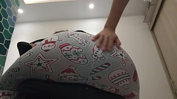 Preview 1 of Thick Girl Hard Fuck - El mejor regalo de navidad del mundo! (Porntner,  andreaanonima)