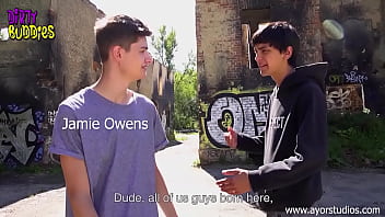 Preview 1 of Teen Mastribarion - Jamie Owens in  real-life series DIRTY BUDDIES