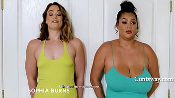 Preview 1 of Balloon Deflate - Party Ploy,  Lesbian Heyday - Sophia Burns,  Ashlyn Peaks | Cuntsway