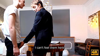 Preview 2 of Ma Beta Roleplay - TUTOR4K. Literature teacher is satisfied thanks to stud&#039_s steely boner