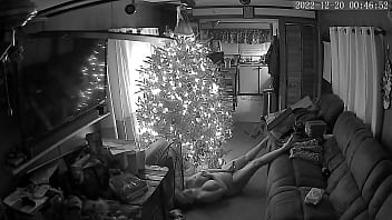 Preview 2 of Awek Cun Tetek Besar - I spy something good under the Christmas tree