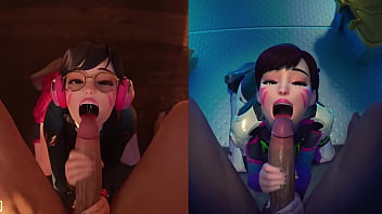 Preview 4 of Ranjan Kumar - D.Va Loves To Suck Cock - Overwatch 2 Porn