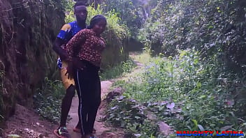 Preview 4 of Topping - OUTDOOR SEX WITH A FIREWOOD SELLER - THIS EBONY TEEN HANDLE ME WELL - FULL VIDEO ON XVIDEO RED