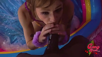 Preview 2 of Hanshika Matwani - Giving Rebecca a throat whooping PUKE everywhere