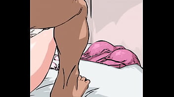 Preview 3 of Hijab Asia Porn 3gp - branquela assustada com a pika enorme