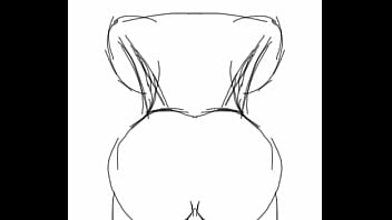 Preview 1 of Thick Womens - Drawing Hot Woman with Big Ass XXX Hentai Girls for to Fuck