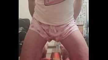 Preview 4 of New Sox Xxx - Overflowing with piss,  wetting myself in my pajamas