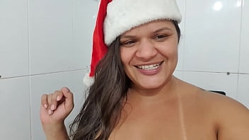 Preview 1 of Bbw Milking Cock10 - gozada de natal da mam&atilde_e Noel