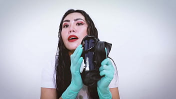 Preview 2 of Bavixnxx - ASMR Latex Gloves Nurse