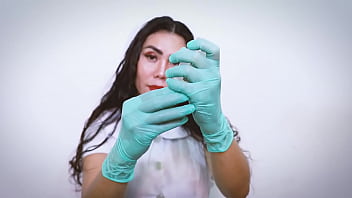 Preview 3 of Bavixnxx - ASMR Latex Gloves Nurse