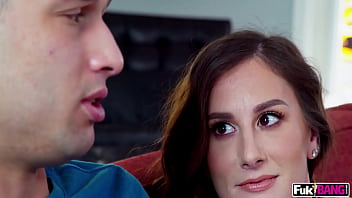 Preview 2 of Sofia Smoking - Ally Cooper Quickly Seduced Her Stepson Got That Big Dick