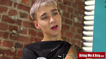 Preview 1 of Xxxhotgal Com - BRINGMEABOY Twinks George Hanskey And Christian Hermes Breed