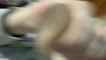 Preview 1 of Indian Hot Sexey Video - Trans sissy femboy cums and plays with a cute dildo