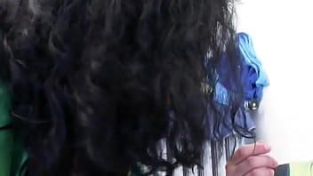 Preview 2 of Lucero Sanchez - Young friend amateur video masturbates but Milf sucks her nipples while she licks her
