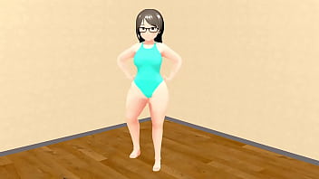 Preview 2 of Soda Chug - 【Kyo】 Dancing curvy animation girl.【plump】