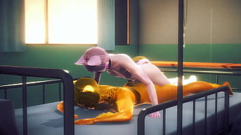 Preview 1 of Xxx Sex Indian Village - Furry Hentai - Mew the cat and Gepard kinky sex - Japanese Asian Manga Anime Film Game Porn