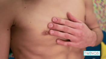 Preview 2 of Asion Squrting - Cute Boy Toy Jack Strokes His Pecker Until He Shoots Jizz In His Abs!