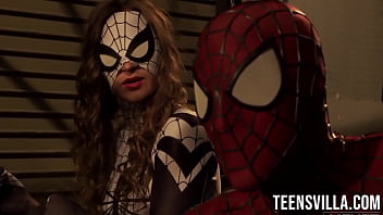 Preview 1 of Maserati Bath Tube - Spiderman XXX 2 Nicki Hunter,  Dani Daniels,  Veruca James