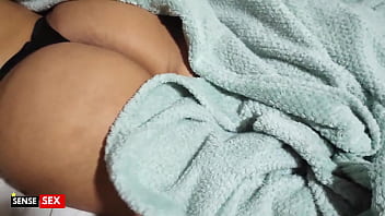 Preview 2 of Xxx Pshawr - Encuentro a mi MADRASTRA en mi cama,  y la lleno de CUM en sus PANTYS