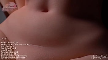 Preview 3 of Hong Kong Actress Nude Movie - Yiyi young japanese slut shows her wet pussy and suck her dildo Jarliet doll 152cm F Cup