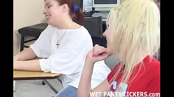Preview 1 of Xnxx Auto Sudan - We compare panties after class most days