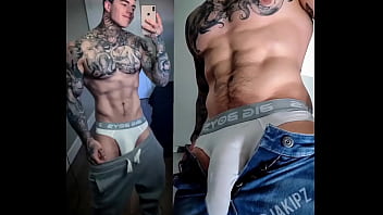 Preview 1 of Brazzer Xxx Vedios - Jakipz Trying To Fit His Massive Cock In His Jeans