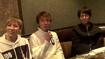 Preview 1 of Choked Out Fist Punch - Gay japanese twinks fuck in orgy