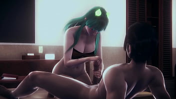 Preview 1 of Karen Fisher Sons Forced Her - Anime hentai uncensored cosplay