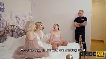 Preview 2 of Pahari Sex - BRIDE4K. Bridesmaids to Bang