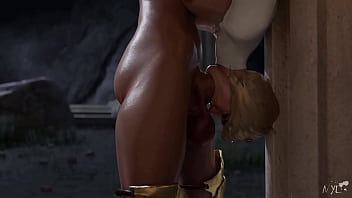Preview 3 of Arab Virgin Rape - 3D Futanari Animation Compilation | Wonder Woman