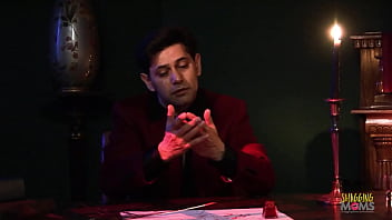 Preview 1 of Vegan Tens - Writing a new play is much easier when a busty maiden sucks your cock
