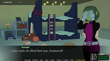 Preview 3 of Suneleone Xxx Fake Vidios - Teen Titans ep 7 Fiz Mutano se tornou Mulher e fiquei olhando sua Buceta