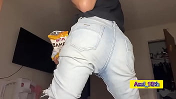 Preview 1 of Desi Indian Wife Cuckold - My love,  fuck me in the ass while I eat chips