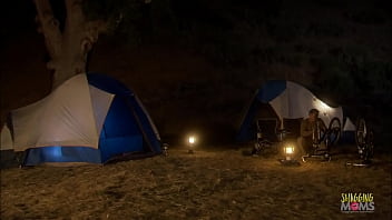 Preview 2 of Mumbai Hotel Massage - Camping in the forest is arousing and this couple enjoys sex by the fire
