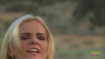 Preview 4 of Mom In Cum Mouth - A magnificent blonde milf enjoys outdoor sex in various positions and gets a titty cumshot
