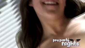 Preview 4 of Anal Bogel - Sweet Brunette perfect tits and Nice Ass closeup