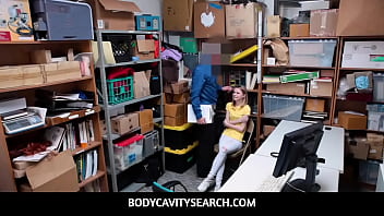 Preview 4 of Shemale Scat In Mouth Slave - BodyCavitySearch - Catarina Petrov Shoplifter Enjoying Getting Her Pussy Eaten Out