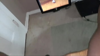 Preview 1 of Real Mom Real Lover - Spyro game playing while quickie dick massage pt1