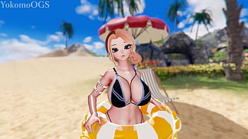Preview 1 of School Sex Video Pon - Futa fun at the Beach - Suvi