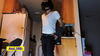 Preview 2 of Sailor Slut School - CUTE HOT YOUNG MAN DOING MISCHIEF AT NIGHT