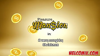 Preview 1 of A Postman Come To Home And Sex - A very naughty Christmas!  Christmas orgy at the mall - Pleasure Mansion
