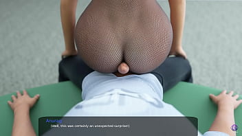Preview 2 of Mariana Cordoba Penisa - Stepsister Helped Me Cum After Seeing My Big Cock - 3D Hentai Animated Porn - Milfy City
