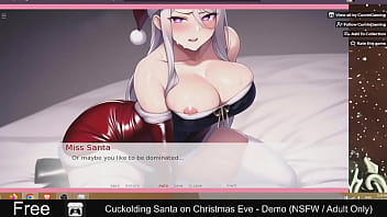 Preview 4 of Arabien Porn - Cuckolding Santa on Christmas Eve - Demo (NSFW / Adult Only)