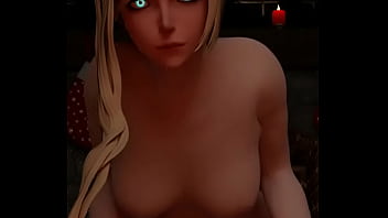 Preview 3 of Bokep Bata - Yorha Commander has a present (Nier Automata) (3d porn hentai) (blender animation) (pov)