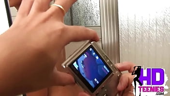 Preview 2 of Hindu Girls Xx Video - Teen Maid striptease in the garden with yummy pussy and tight pussy